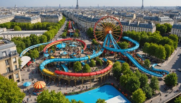 Les sensations fortes à découvrir au parc de loisirs urbains à paris